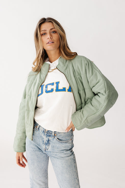 Sage Babe Quilted Jacket *RESTOCKED*